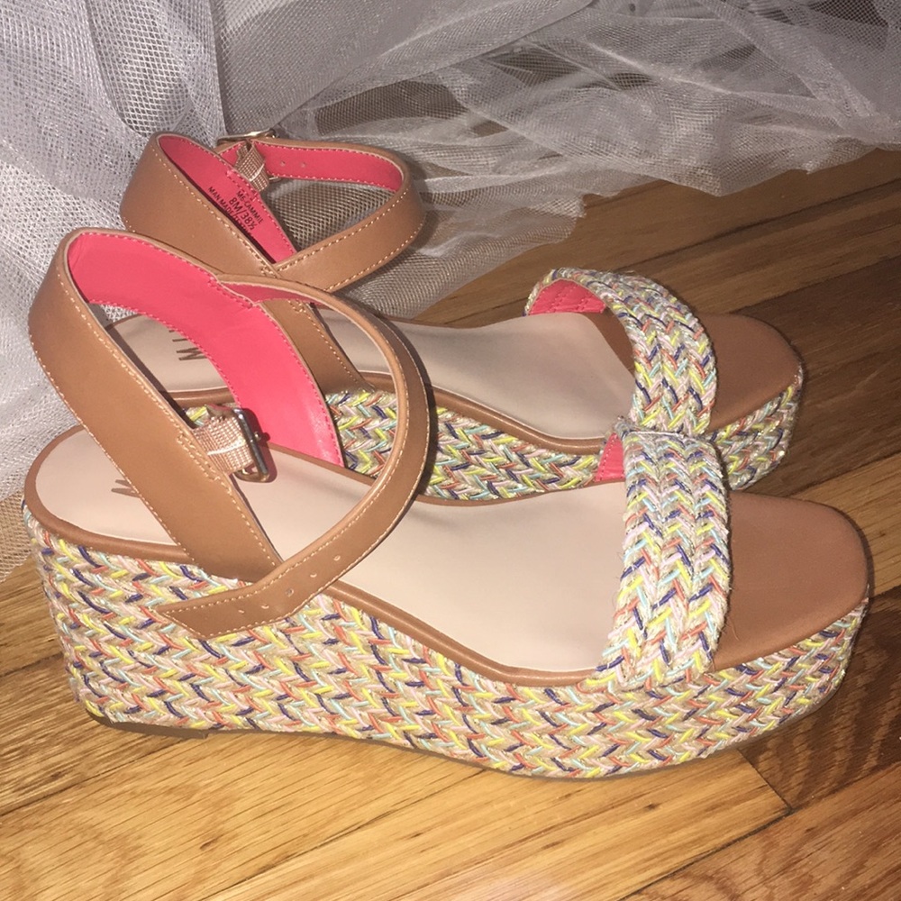 Mixed No.6 Wedge Multicolor Sandal